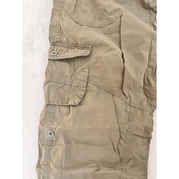 Kuhl Splash Green Cargo Convertible Shorts Capri Women’s 8 Hiking Outdoors - Picture 4 of 9